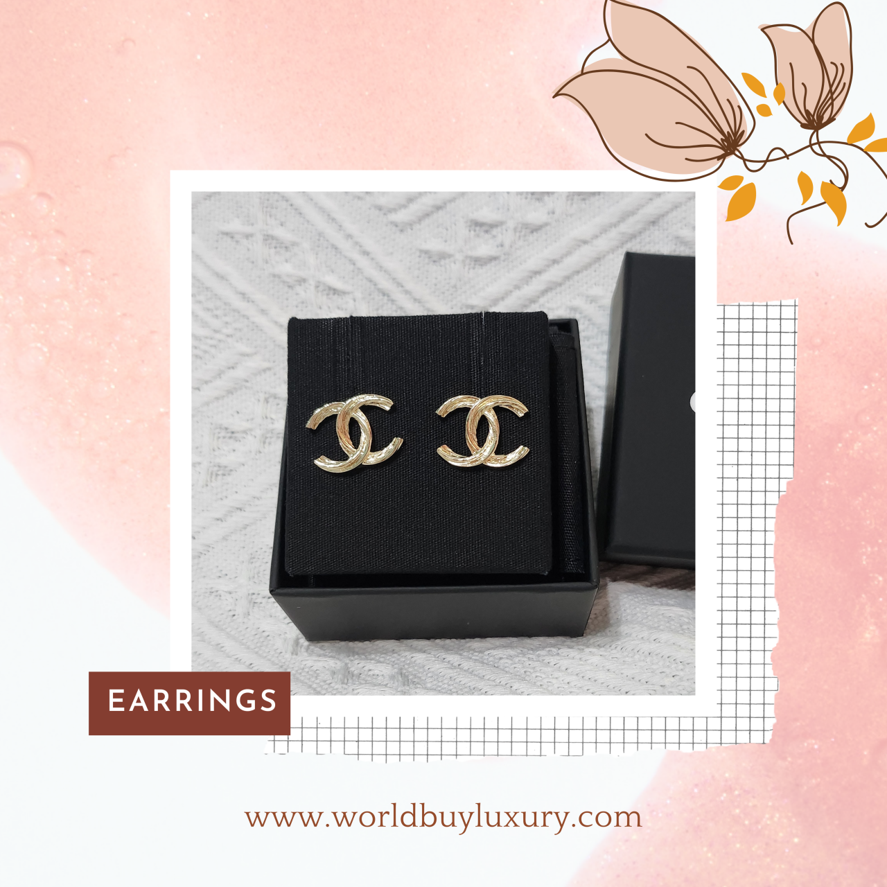 ✨極美品✨CHANEL耳环 CC logo CHANEL 金屬CC Logo Earrings耳環金色– Brand Off Hong Kong