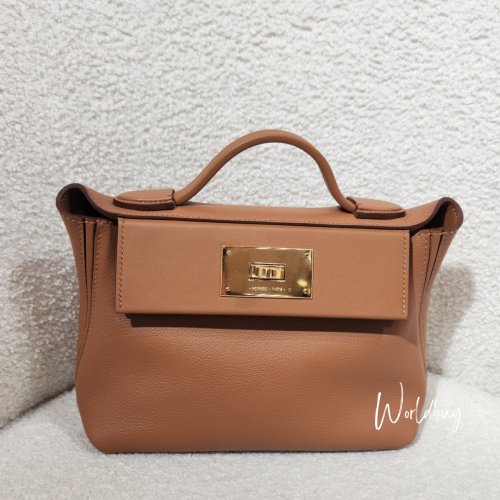 Hermes Mini 2424 金色金扣